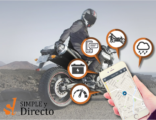 Localizador GPS para motos