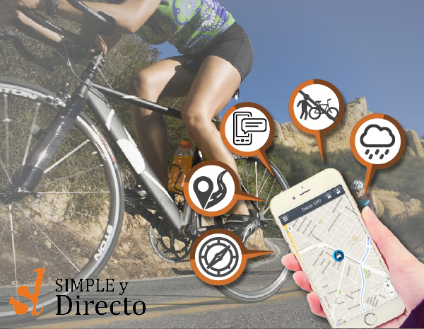 Localizador GPS para bicicletas