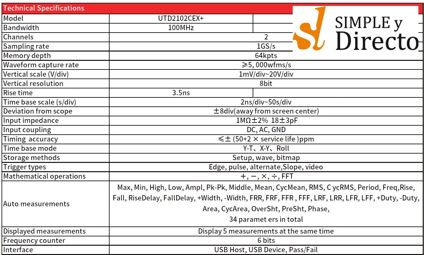 UTD2102CEX+specs1