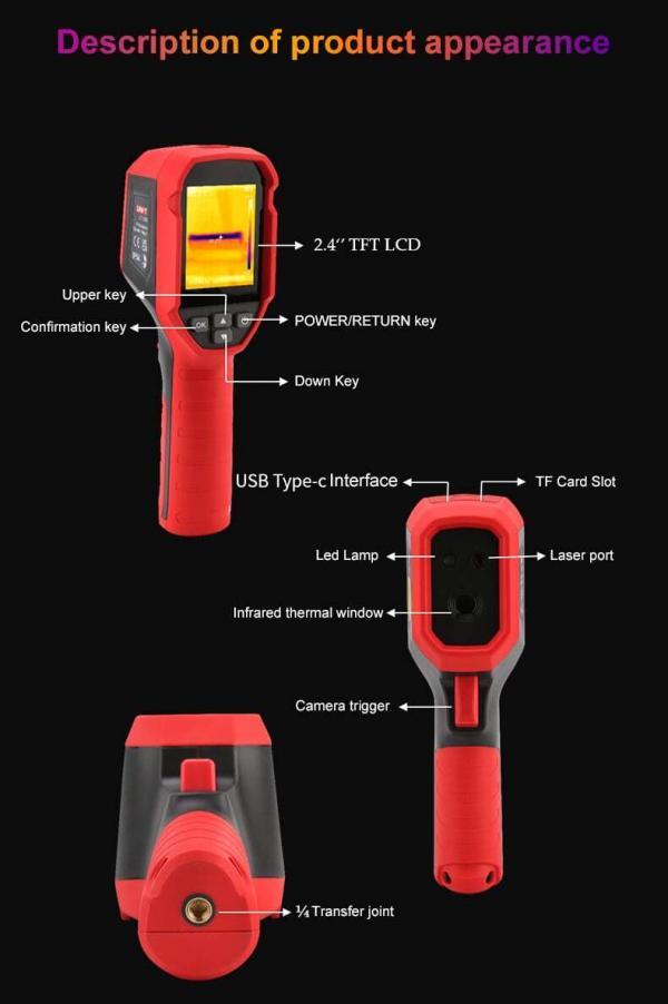 Camara Termografica UTi712S