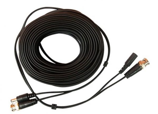 4 cables tipo siamés de 20 metros