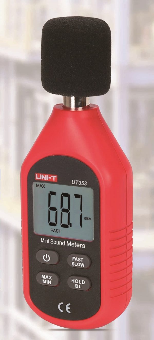 Sonómetro, Medidor de Intensidad de Sonido o Ruido, Digital Portátil