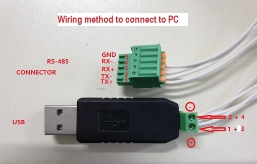 Conectividad directa a PC vía USB